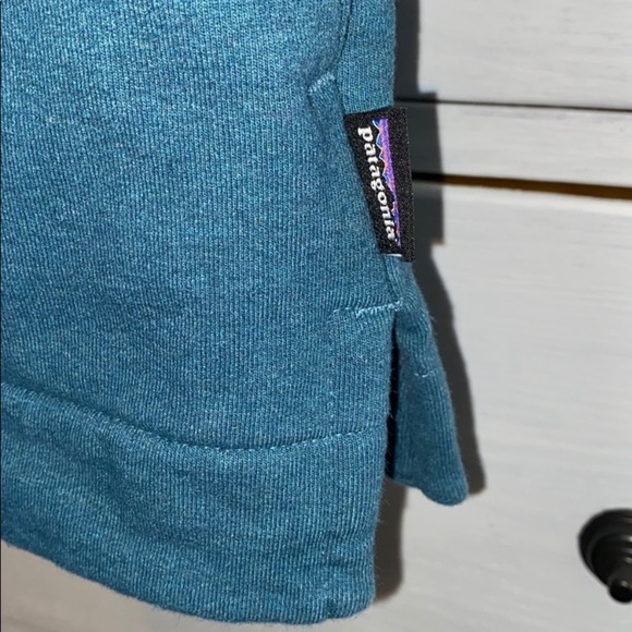 Patagonia Sweatshirt Hoodie Logo Size Medium like new - Picture 4 of 5
